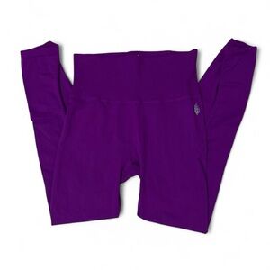 Free People Seamless High-Waist Leggings in Purple